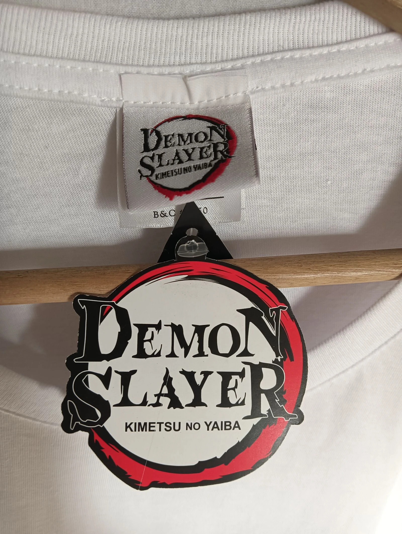 T-shirt Demon Slayer Tanjiro Kamado Officiel Neuf avec Étiquette – Taille XXL (B&C Collection) – photo 3